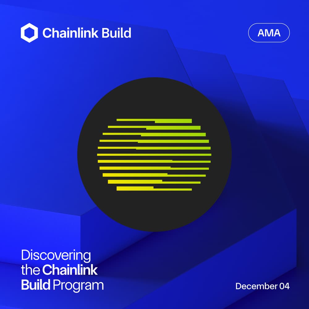 Discovering the Chainlink Build Program with Theoriq.ai · Luma