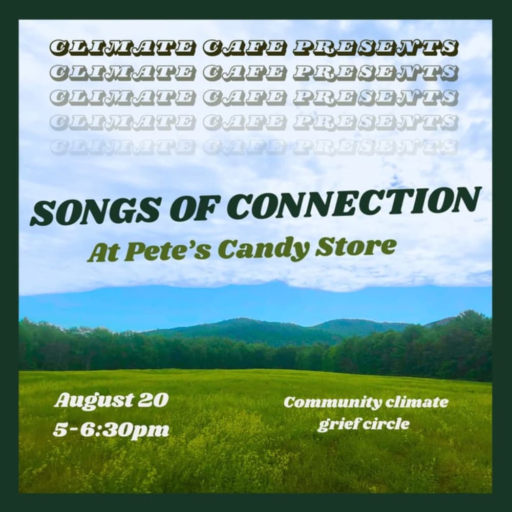 Climate Cafe at Pete's Candy Store