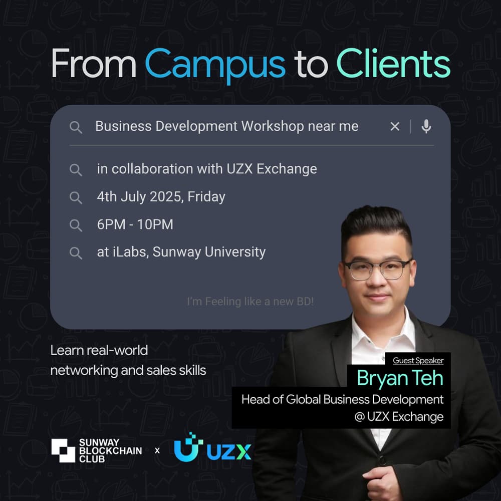 Business Development Workshop with SBCC x UZX