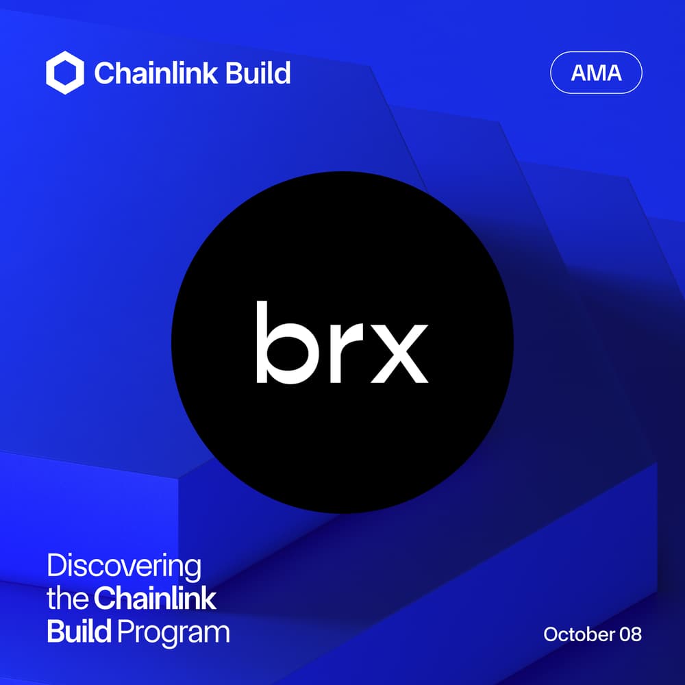 Discovering the Chainlink Build Program with BRX Finance · Luma