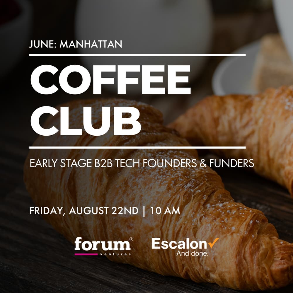 NYC Coffee Club | Early-Stage B2B Tech Founders & Funders