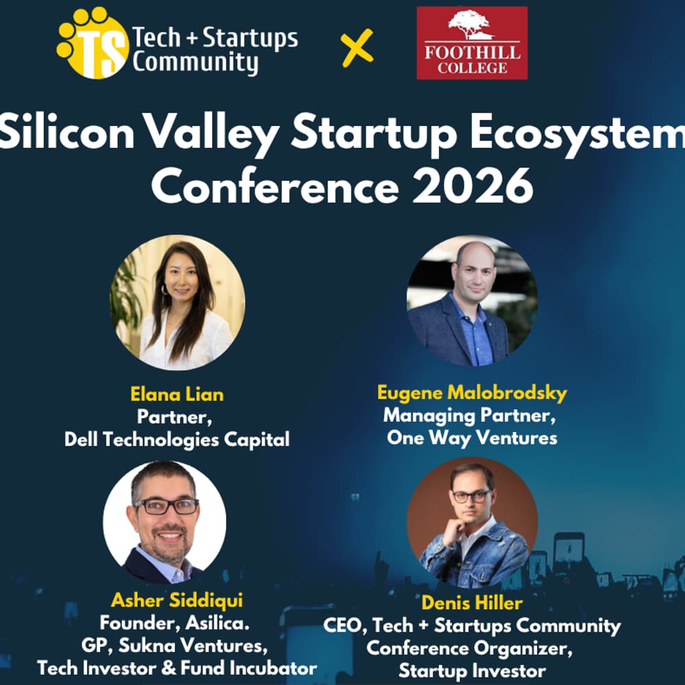 Silicon Valley Startup Ecosystem Conference 2026. Smithwick Theatre, Foothill College