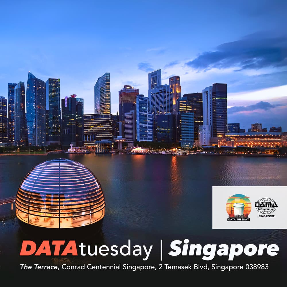 Data Tuesday Singapore #20 - Topic: Data Strategy for AI (DAMA Singapore collab)