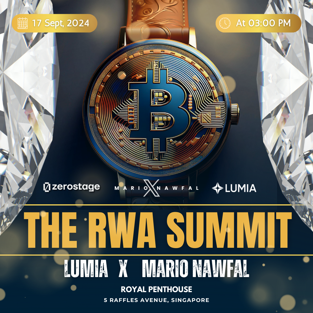 The RWA Summit at the Royal Penthouse hosted by Lumia and Mario Nawfal ·  Luma