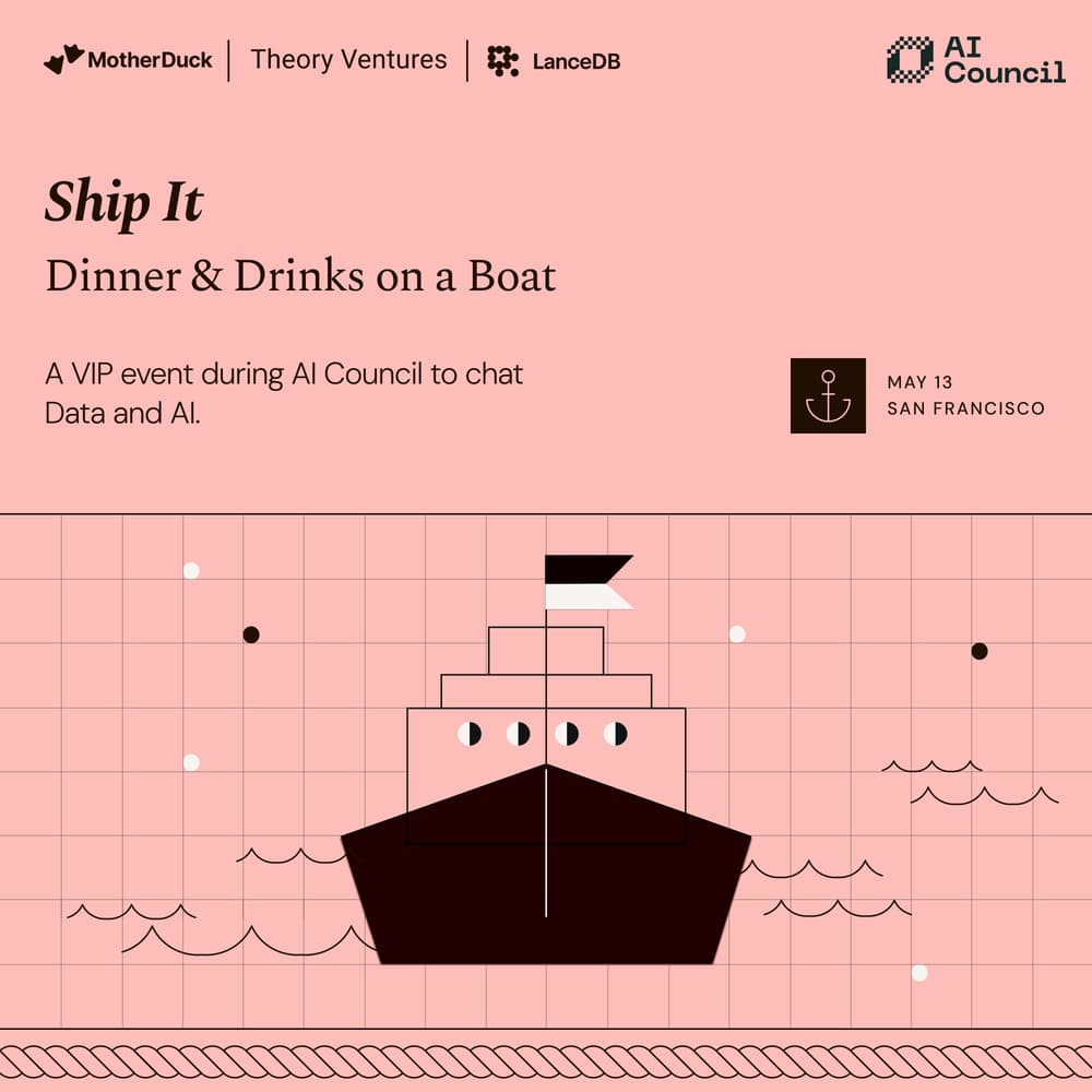 Ship It: Dinner & Drinks on a Boat