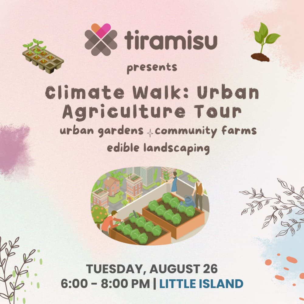 Climate Walk and Urban Agriculture Tour: Battery Urban Farm