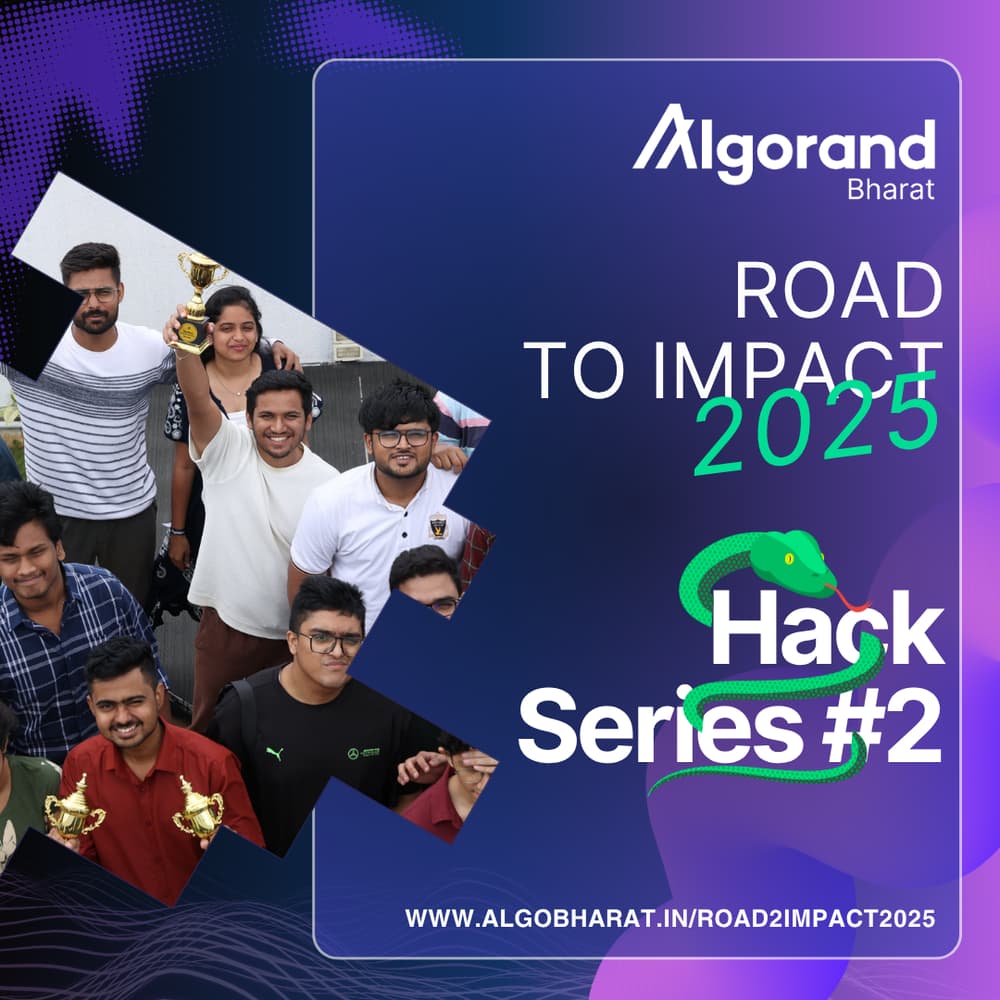 AlgoBharat Road to Impact 2025: Hack Series #2 · Luma