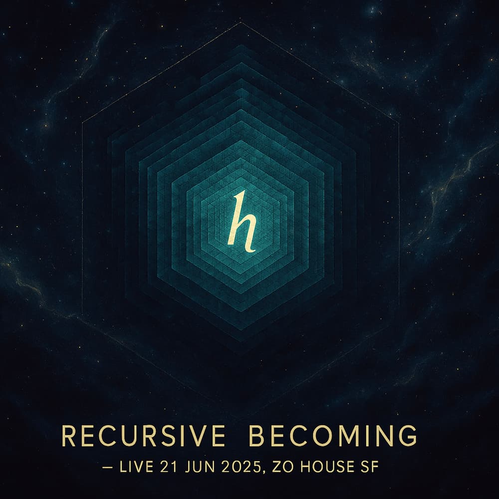 Recursive Becoming — A Live Introduction to the RBT Theory of Everything