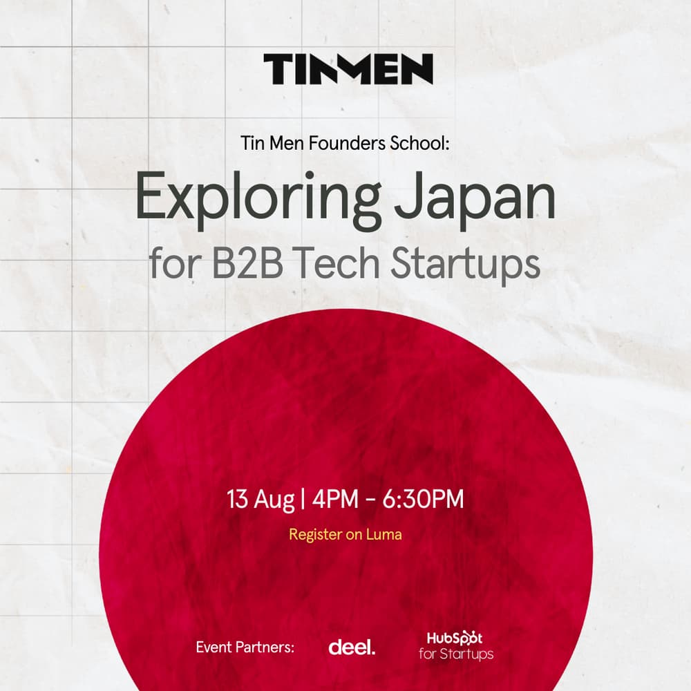 Tin Men Founders School: Exploring Japan for B2B Tech Startups