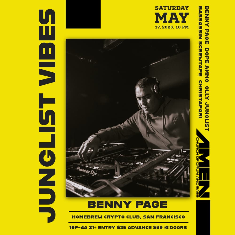 JUNGLIST VIBES WITH BENNY PAGE & DOPE AMMO · Luma