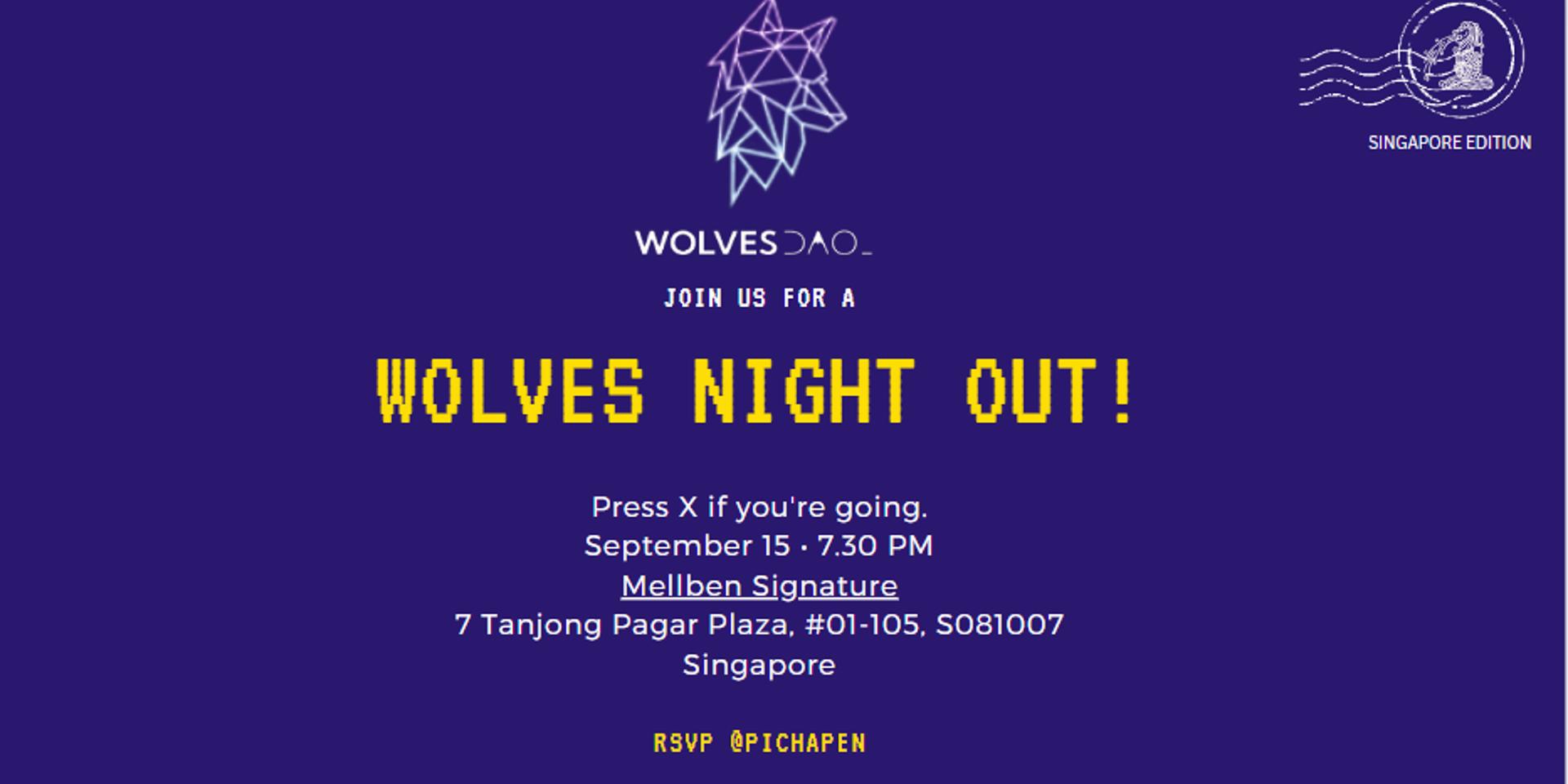 Cover Image for WOLVES NIGHT OUT (SG)