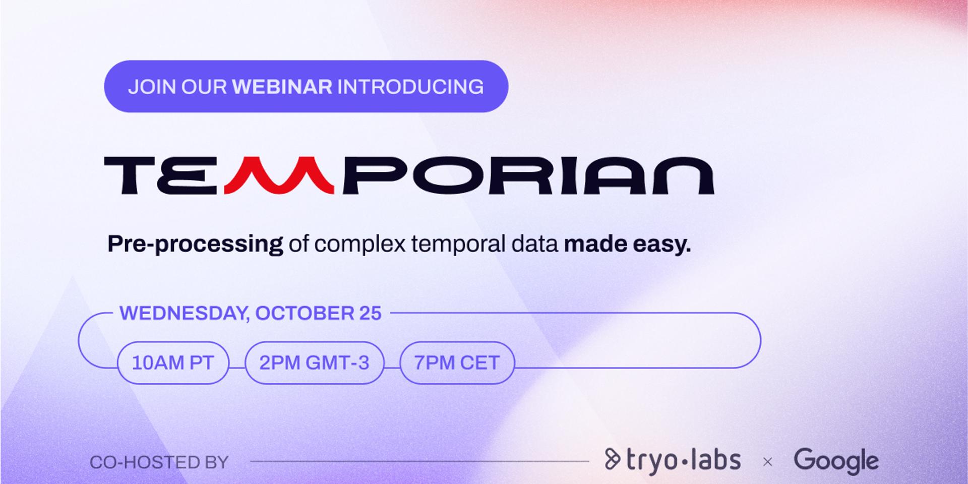 Cover Image for Introducing Temporian | Webinar