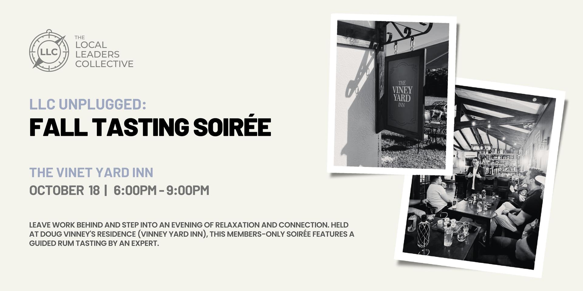 Cover Image for LLC Unplugged: Fall Tasting Soirée