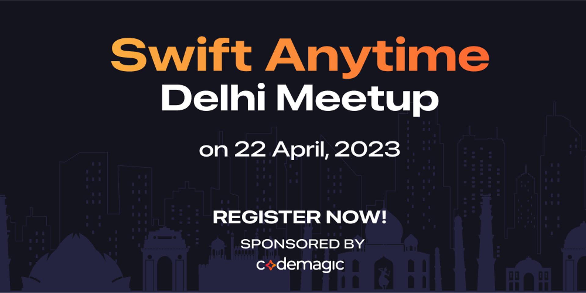Cover Image for Swift Anytime iOS Devs Meetup