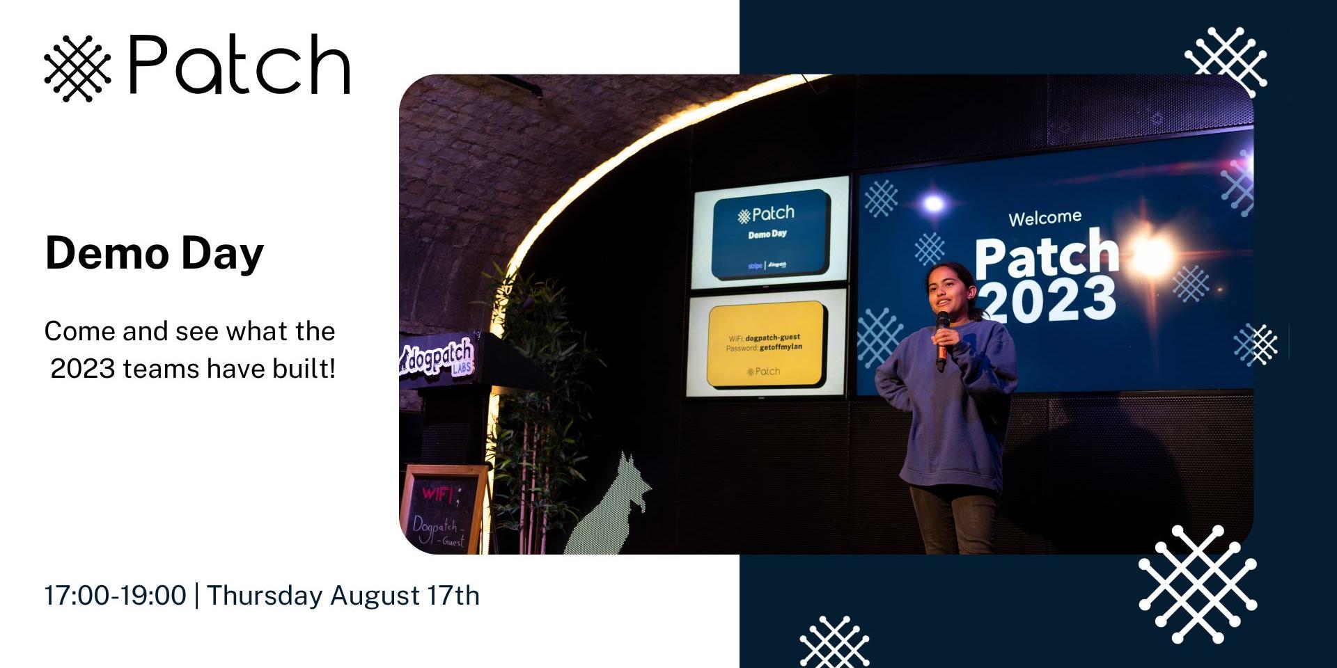 Cover Image for Patch Demo Day - Online