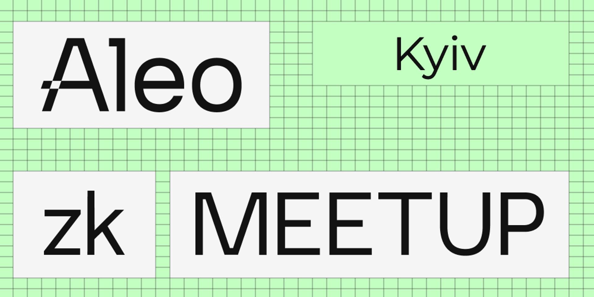 Cover Image for Aleo Kyiv zkMeetup + zkWorkshop