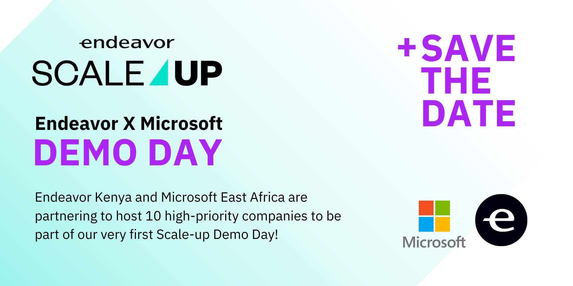 Cover Image for Endeavor & Microsoft Demo Day