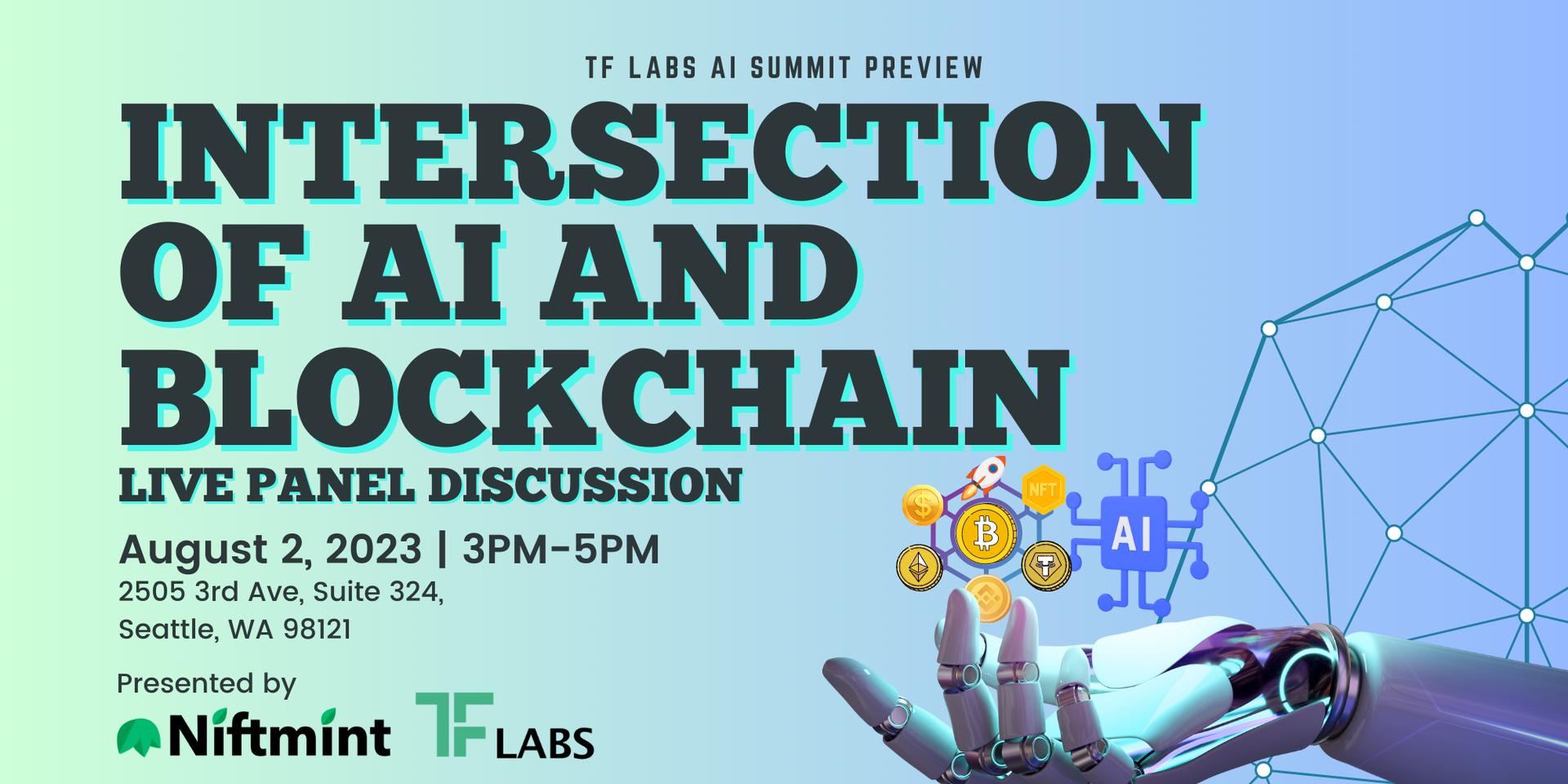 Cover Image for Intersection of AI & Blockchain