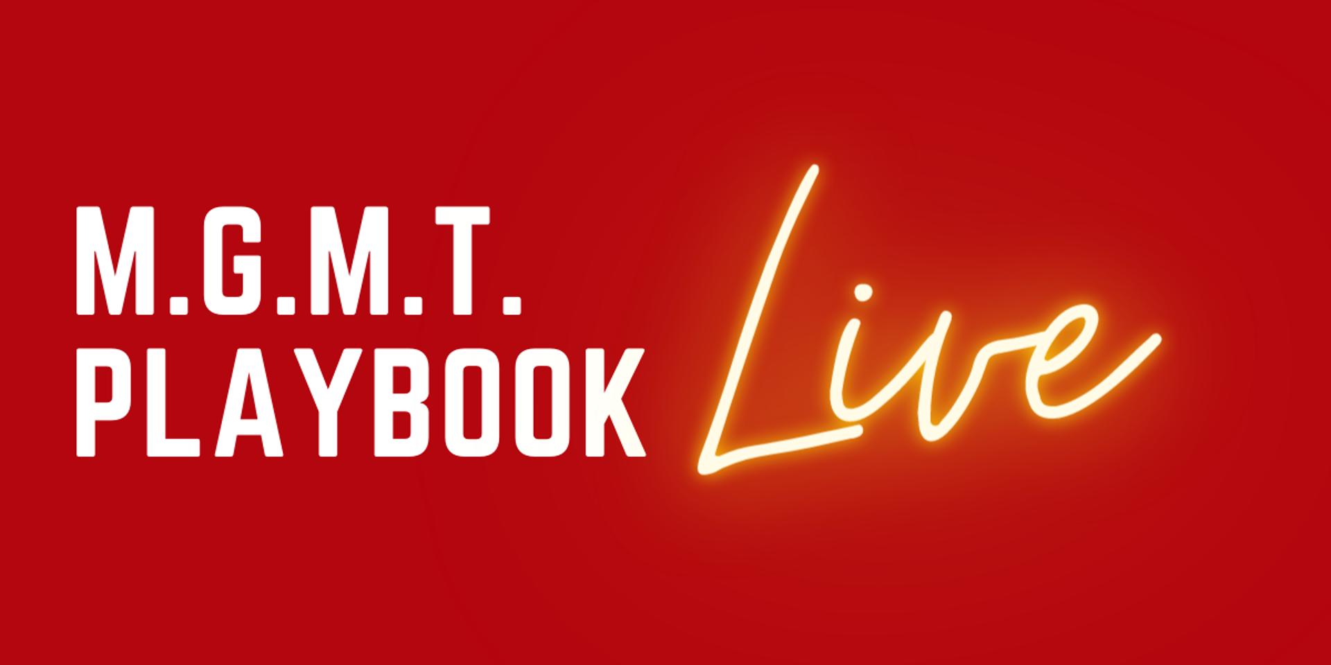 Cover Image for MGMT Playbook Live | Motivating Your Team & Open Q&A Coaching