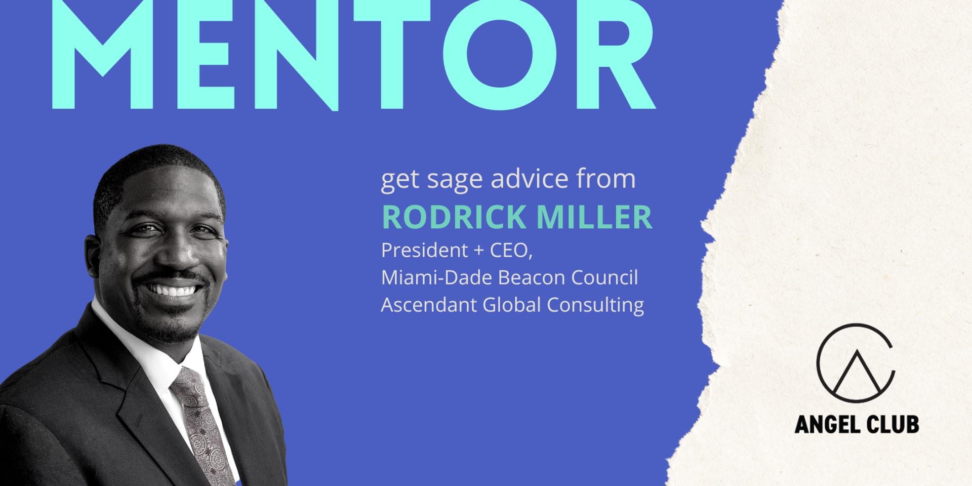 Cover Image for 1:1 session with Rodrick Miller