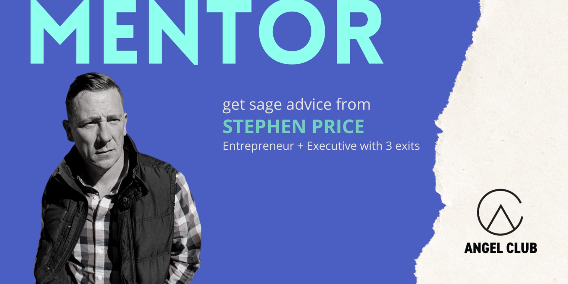 Cover Image for 1:1 session with Stephen Price