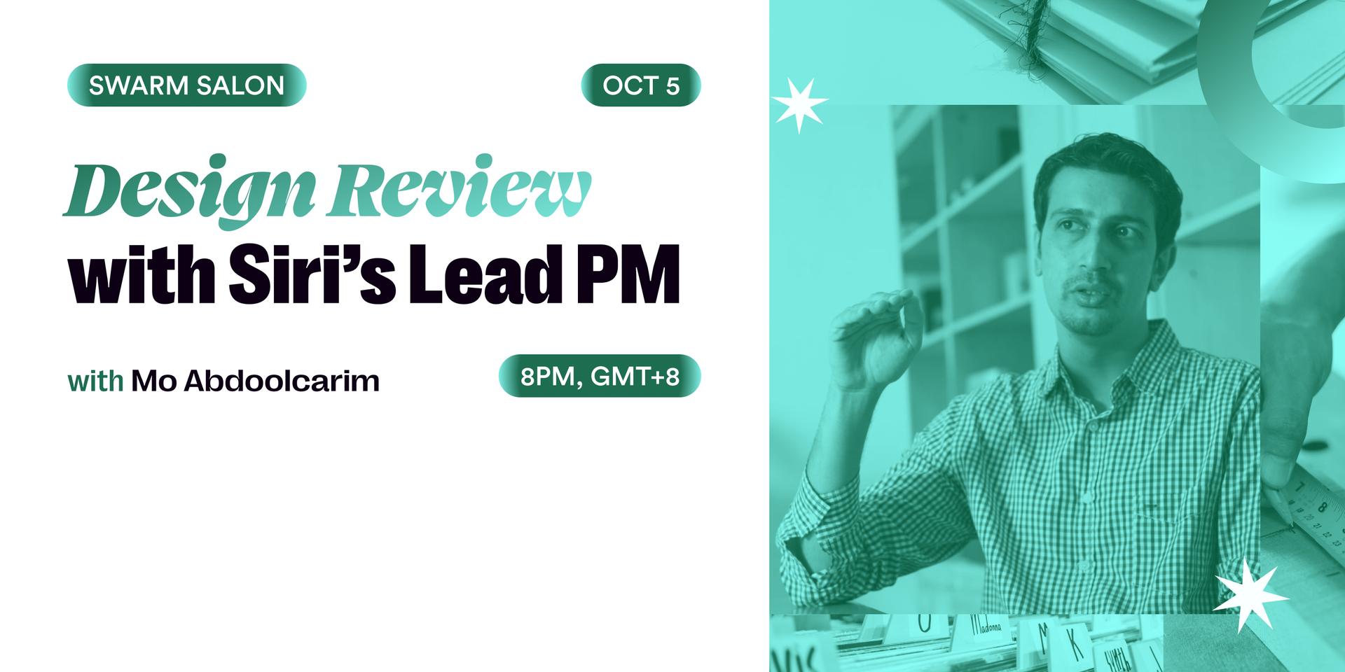 Cover Image for Design Review with Siri's Lead PM