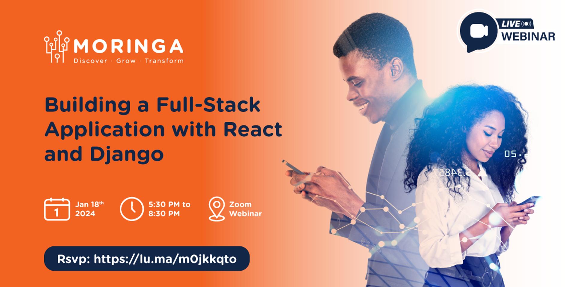 Cover Image for Building a Full-Stack Application with React and Django