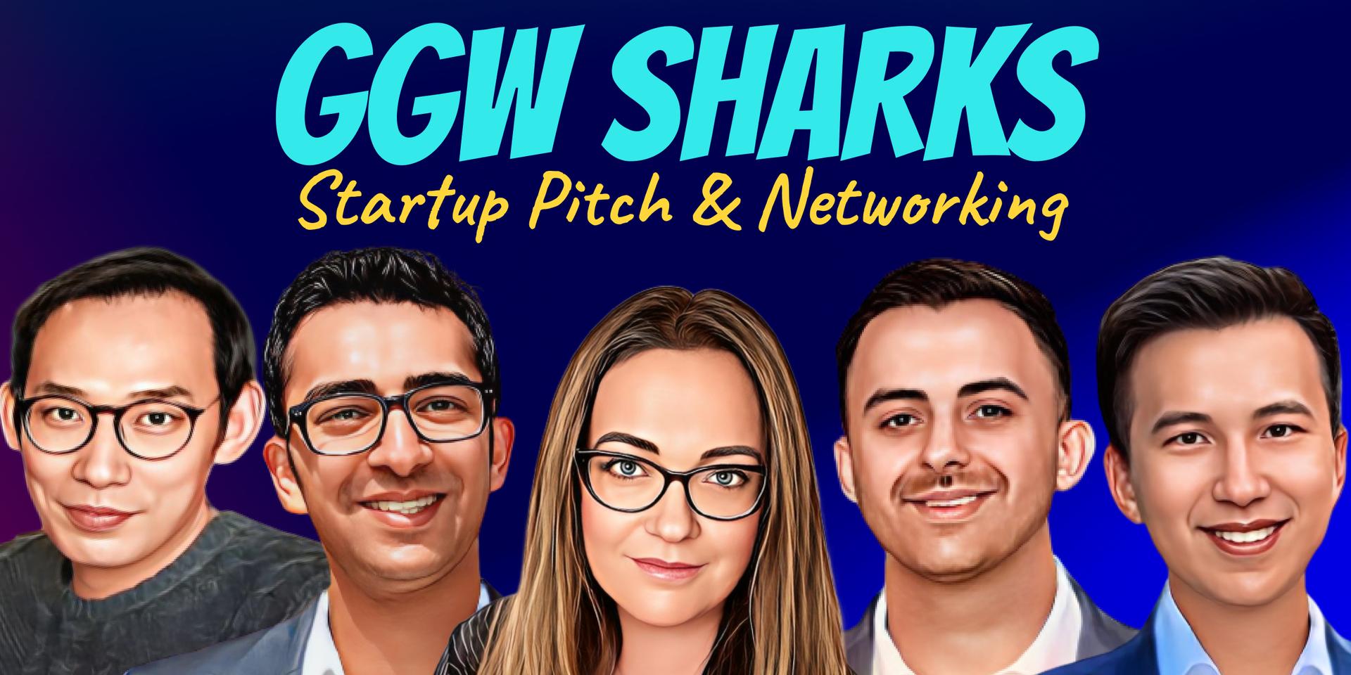 Cover Image for GGW Sharks. Startup Pitch & Networking for Founders and Investors NY #TechWeek