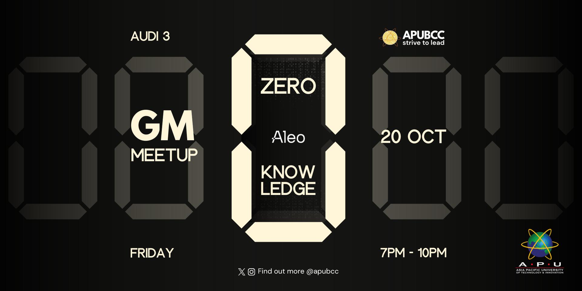 Cover Image for 2023 October GM: The zkMeetup