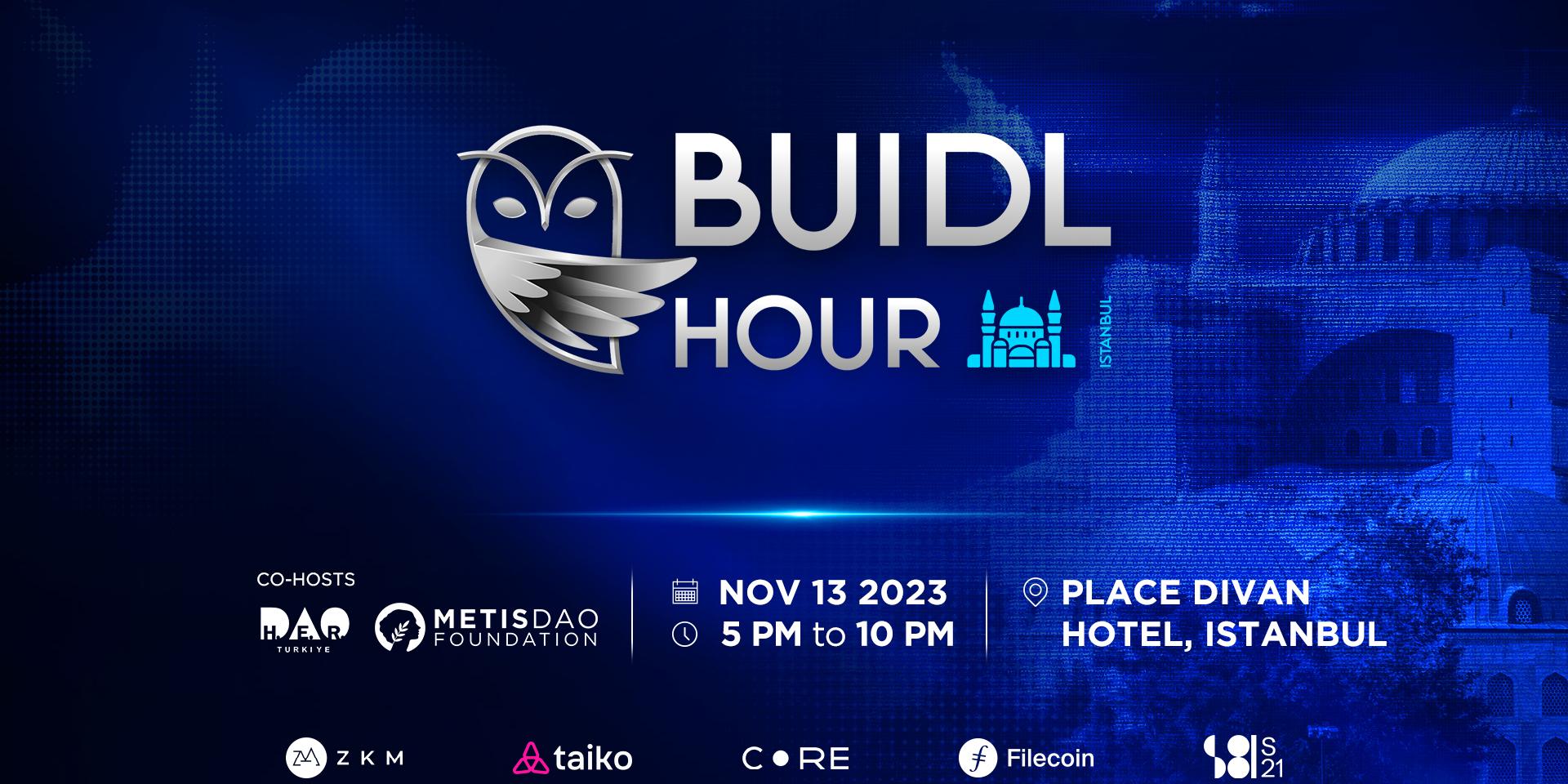 Cover Image for BUIDL Hour Istanbul