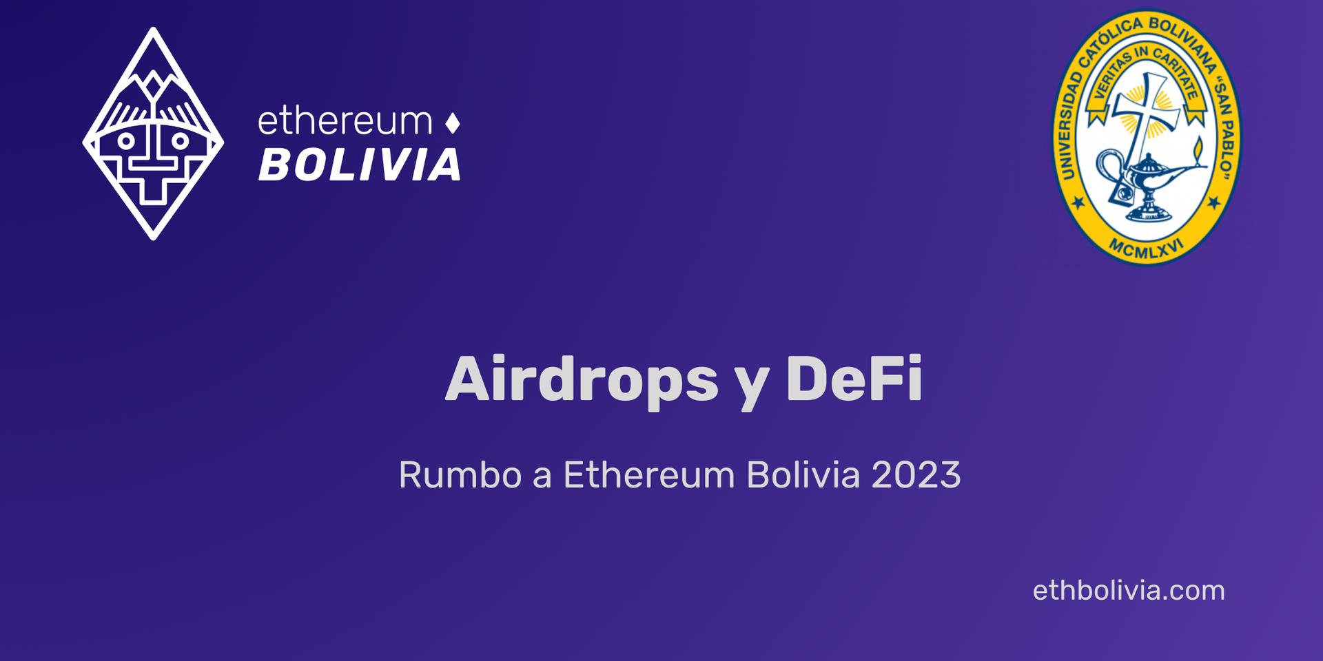 Cover Image for Airdrops y DeFi