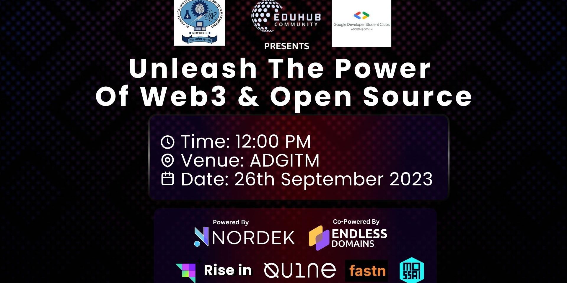 Cover Image for Unleash The Power of Web3 & Open Source - ADGITM