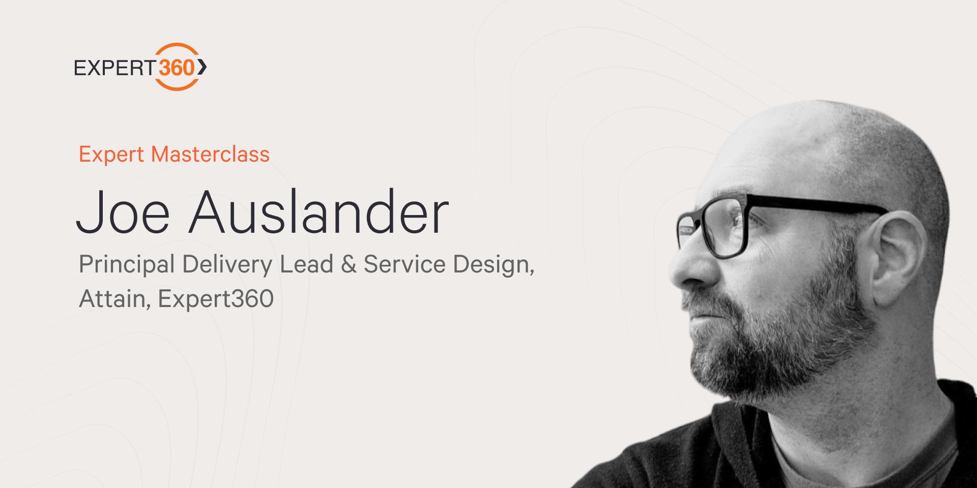 Cover Image for Expert Masterclass | AI Masterclass with Joe Auslander