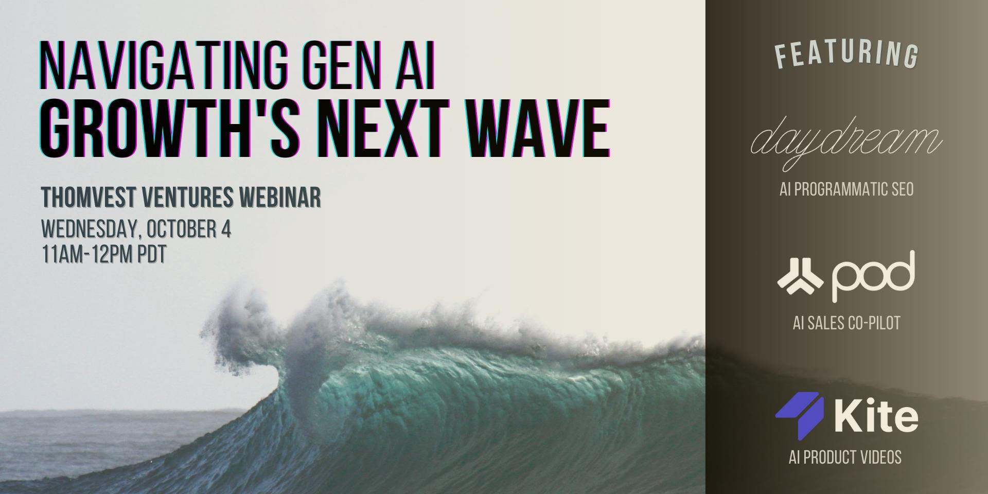 Cover Image for Navigating Gen AI: Growth's Next Wave