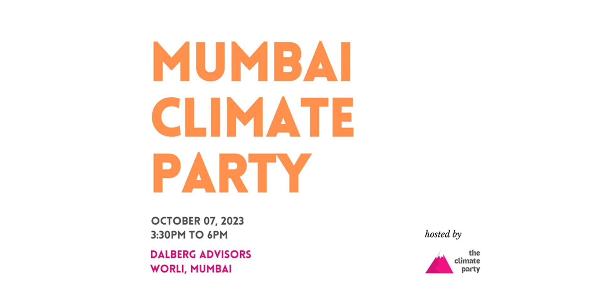 Cover Image for Mumbai Climate Party