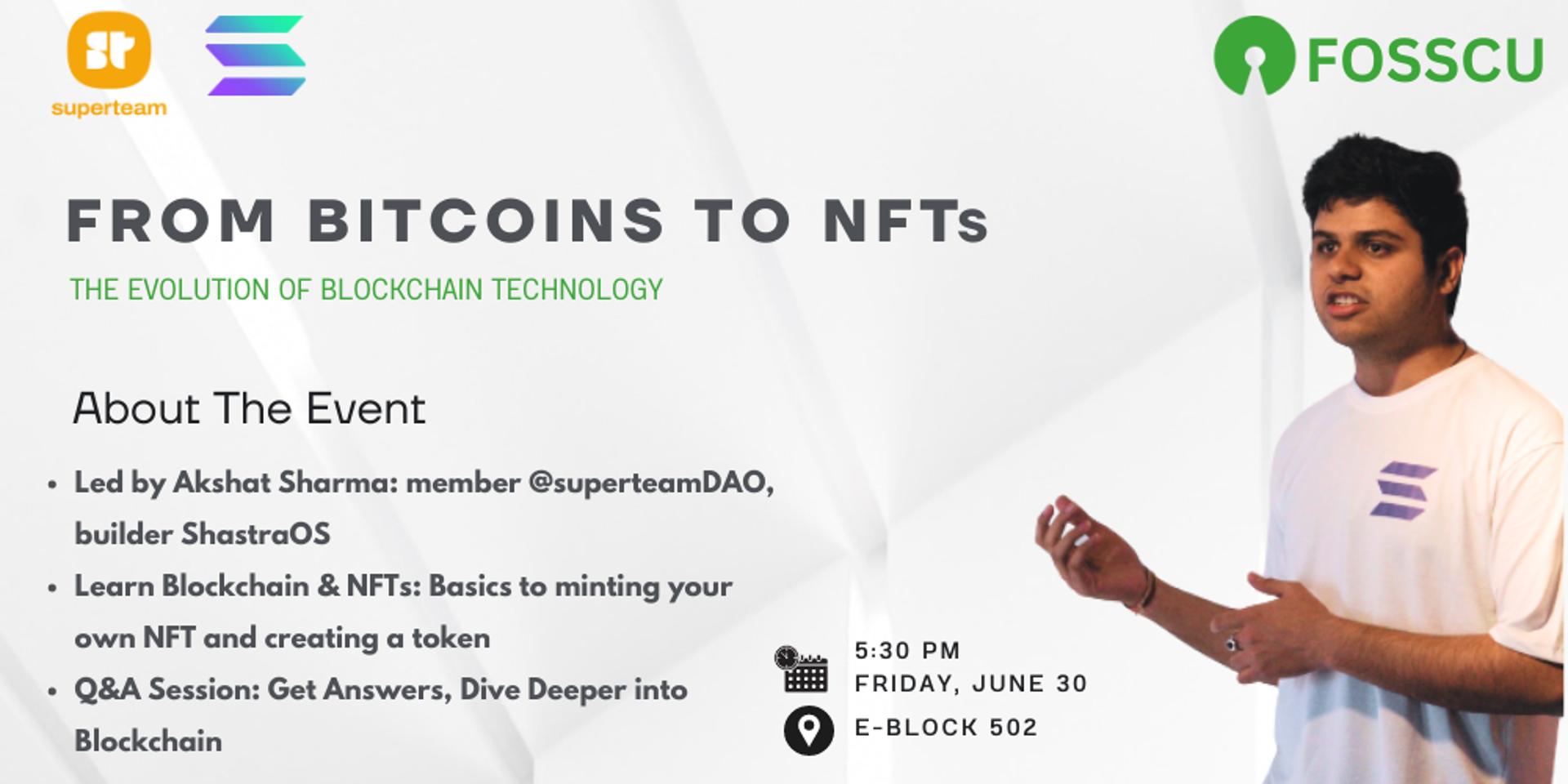 Cover Image for From Bitcoins to NFTs: The Evolution of Blockchain Technology