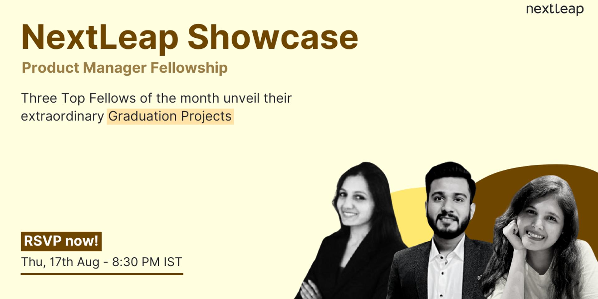 Cover Image for NextLeap Showcase: Product Manager Fellowship 💥