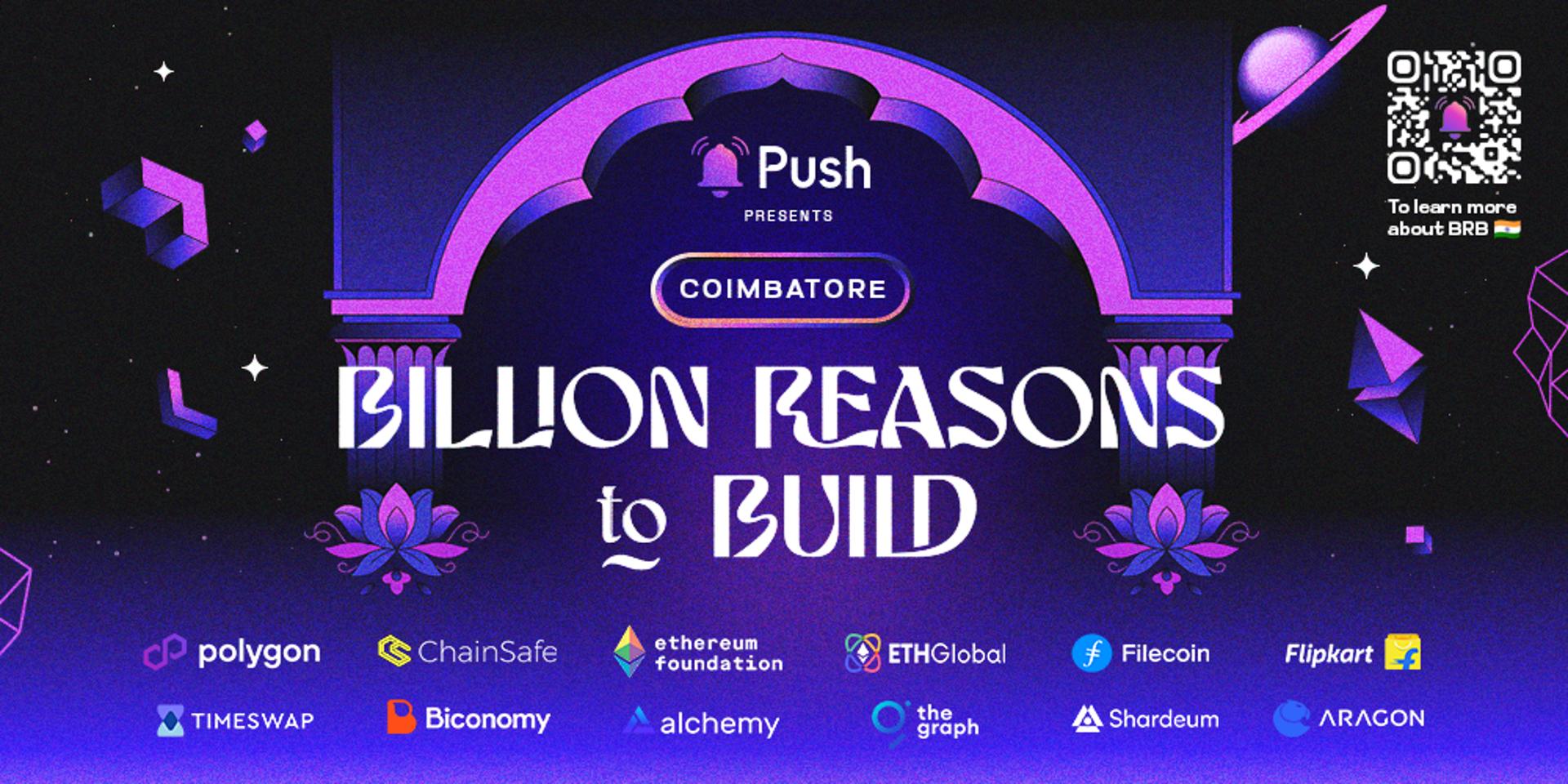 Cover Image for Billion Reasons to Build ~ Vanakkam Coimbatore