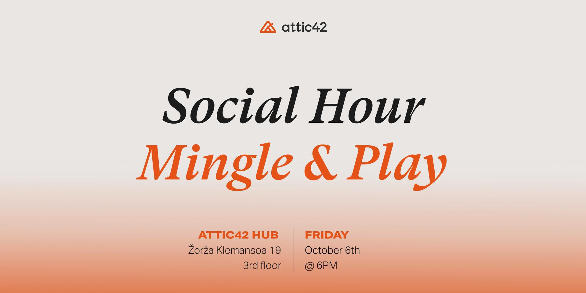 Cover Image for Social Hour: Mingle & Play