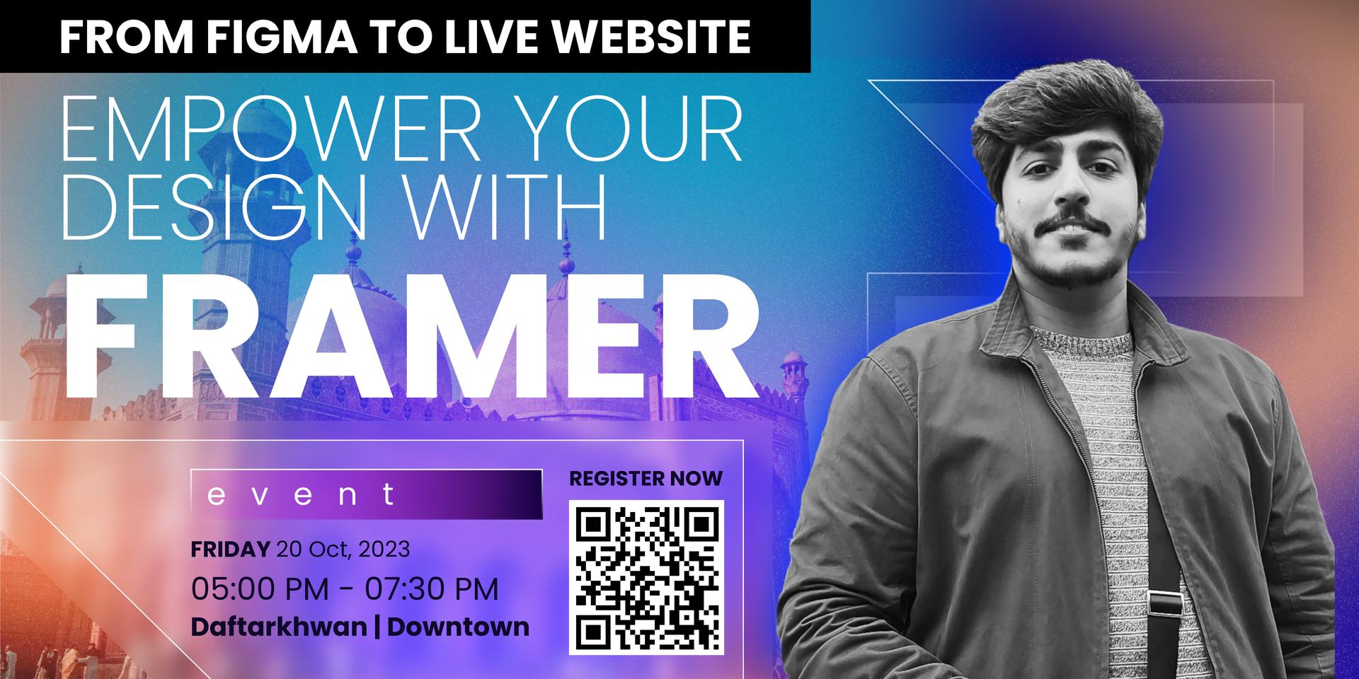Cover Image for Framer Meetups x Lahore