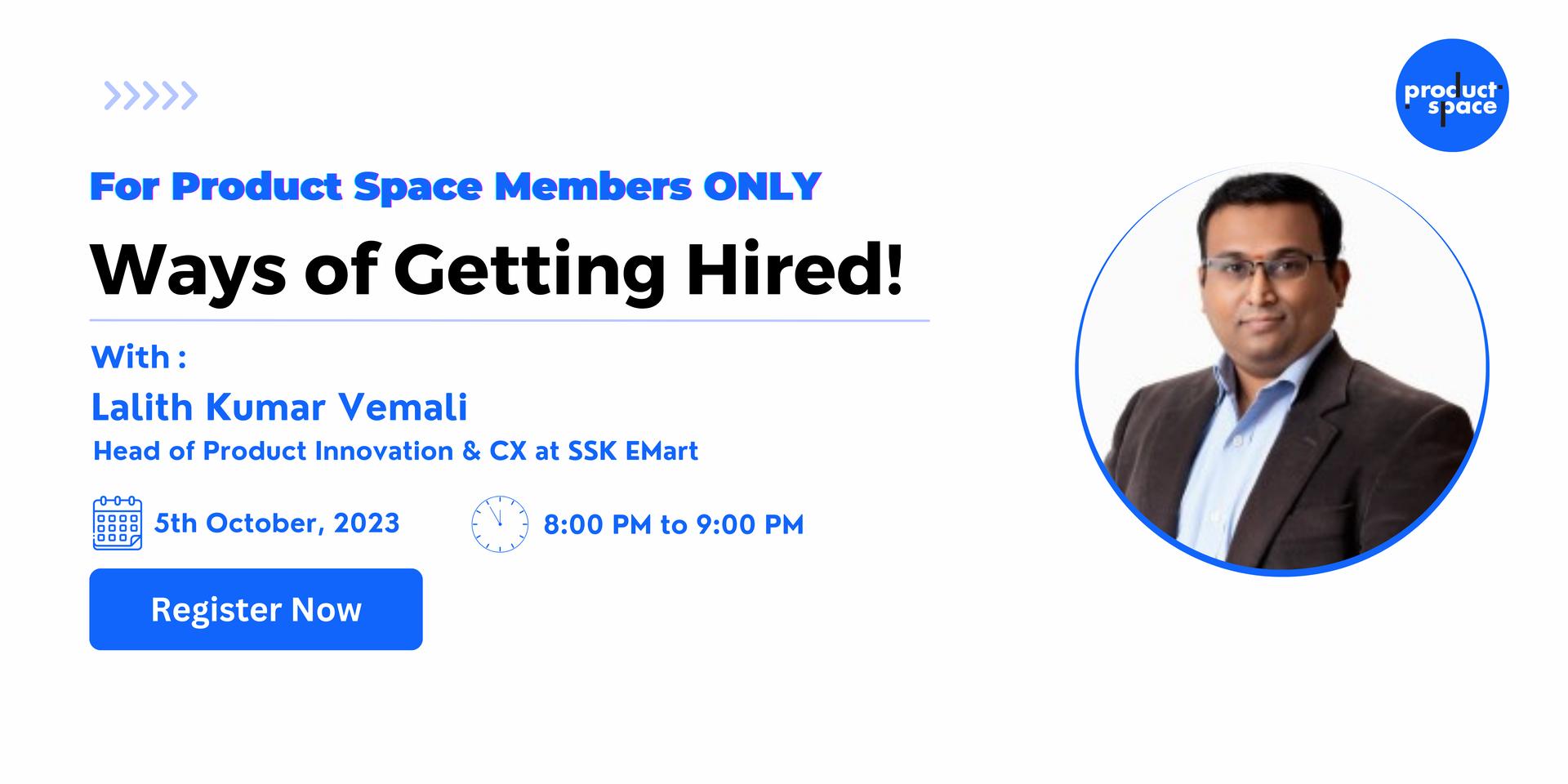 Cover Image for Ways of Getting Hired!