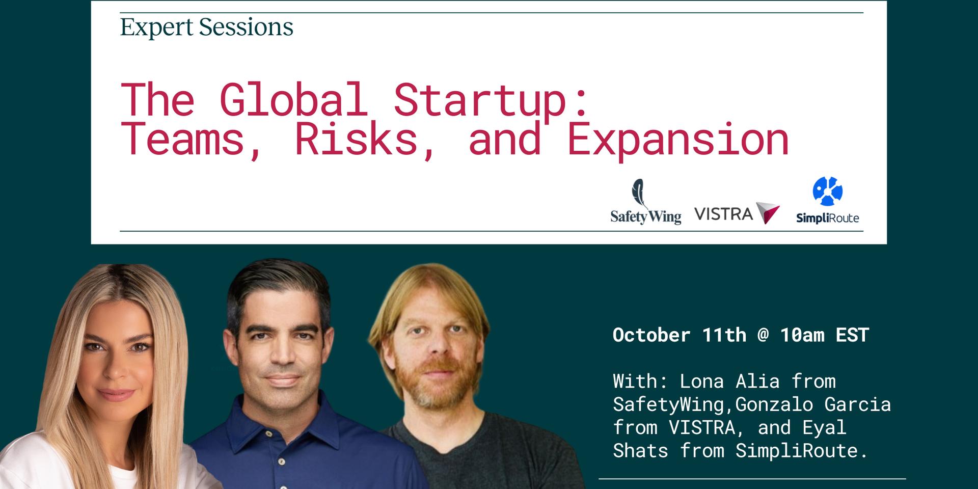 Cover Image for The Global Startup: Teams, Risks, and Expansion