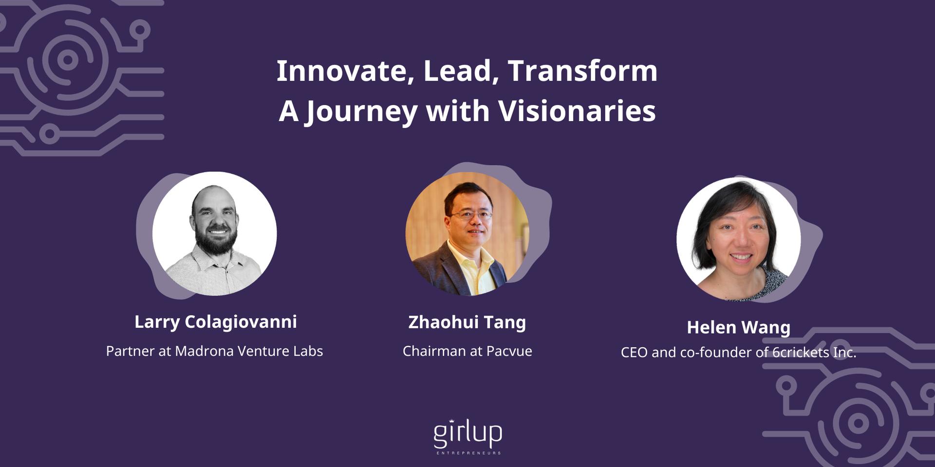 Cover Image for Innovate, Lead, Transform: A Journey with Visionaries