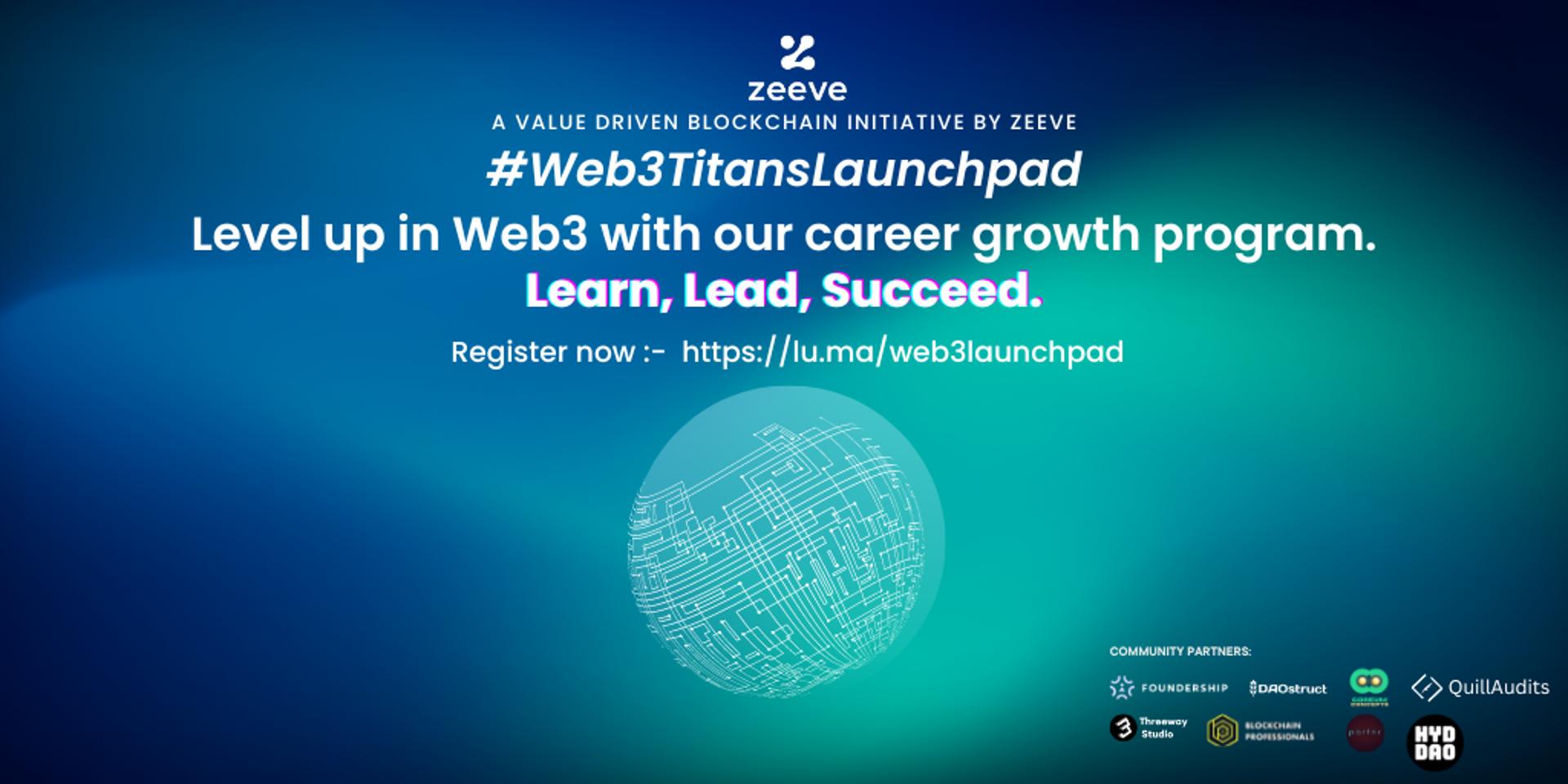 Cover Image for Zeeve Web3Titans LaunchPad