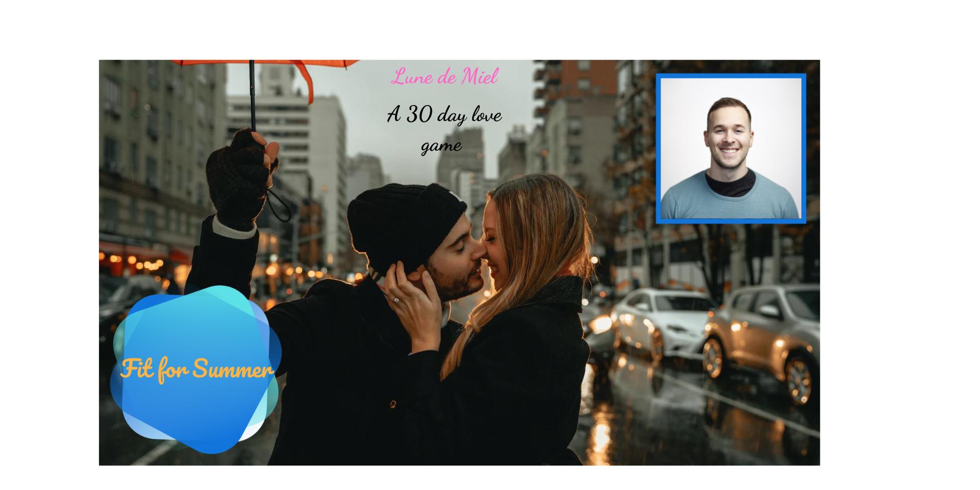 Cover Image for Lune de Miel: a 30 day love game for couples
