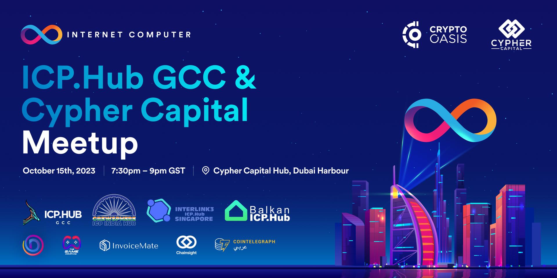 Cover Image for ICP.Hub GCC & Cypher Capital Meetup