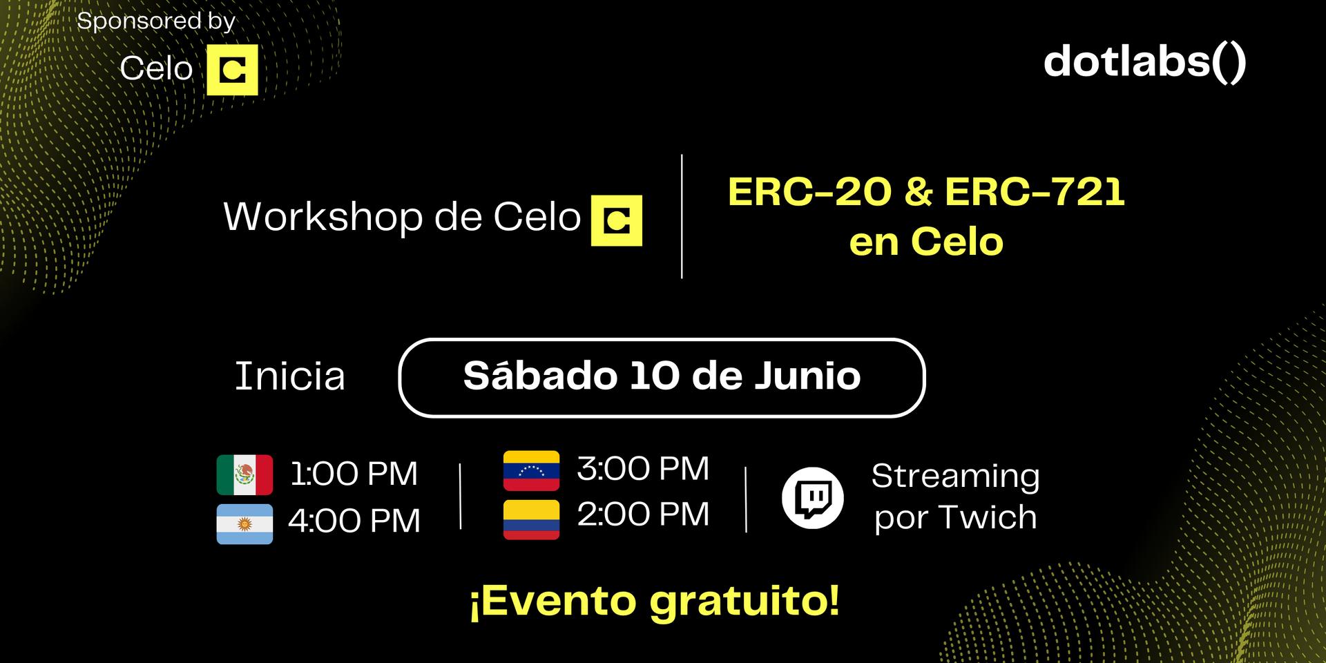 Cover Image for Celo Workshop With dotlabs(ERC20 & ERC721)