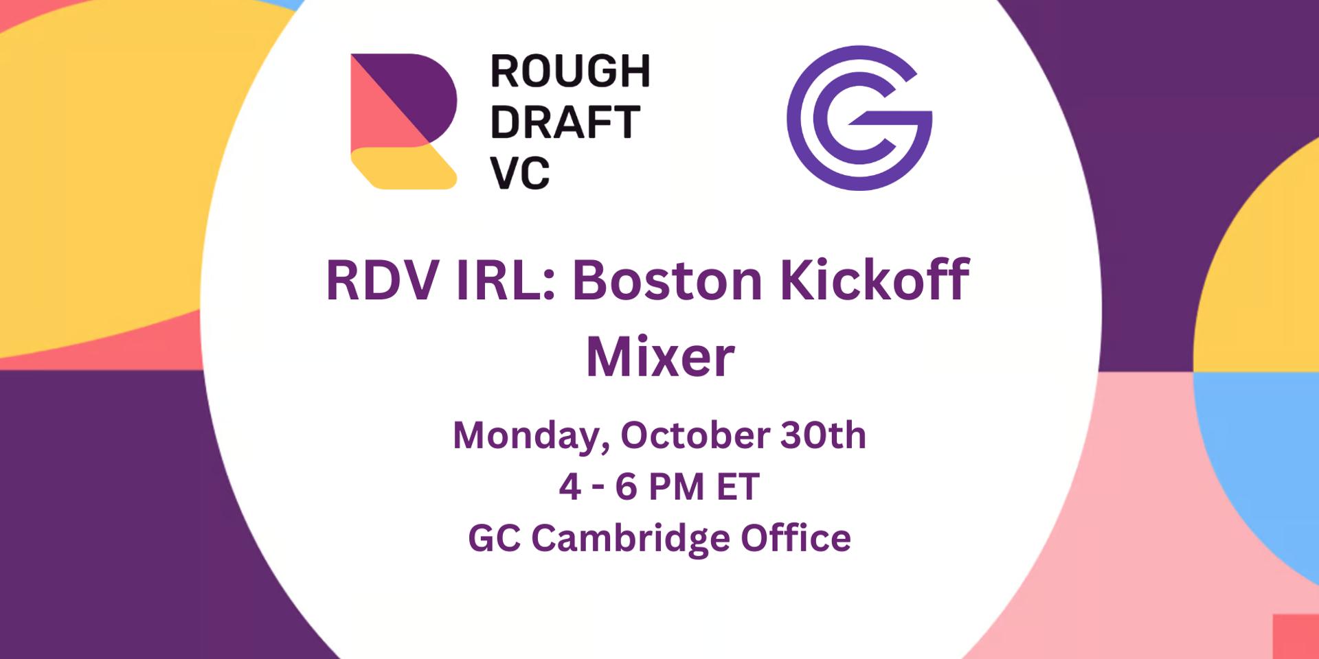 Cover Image for RDV Boston Fall Kickoff Mixer