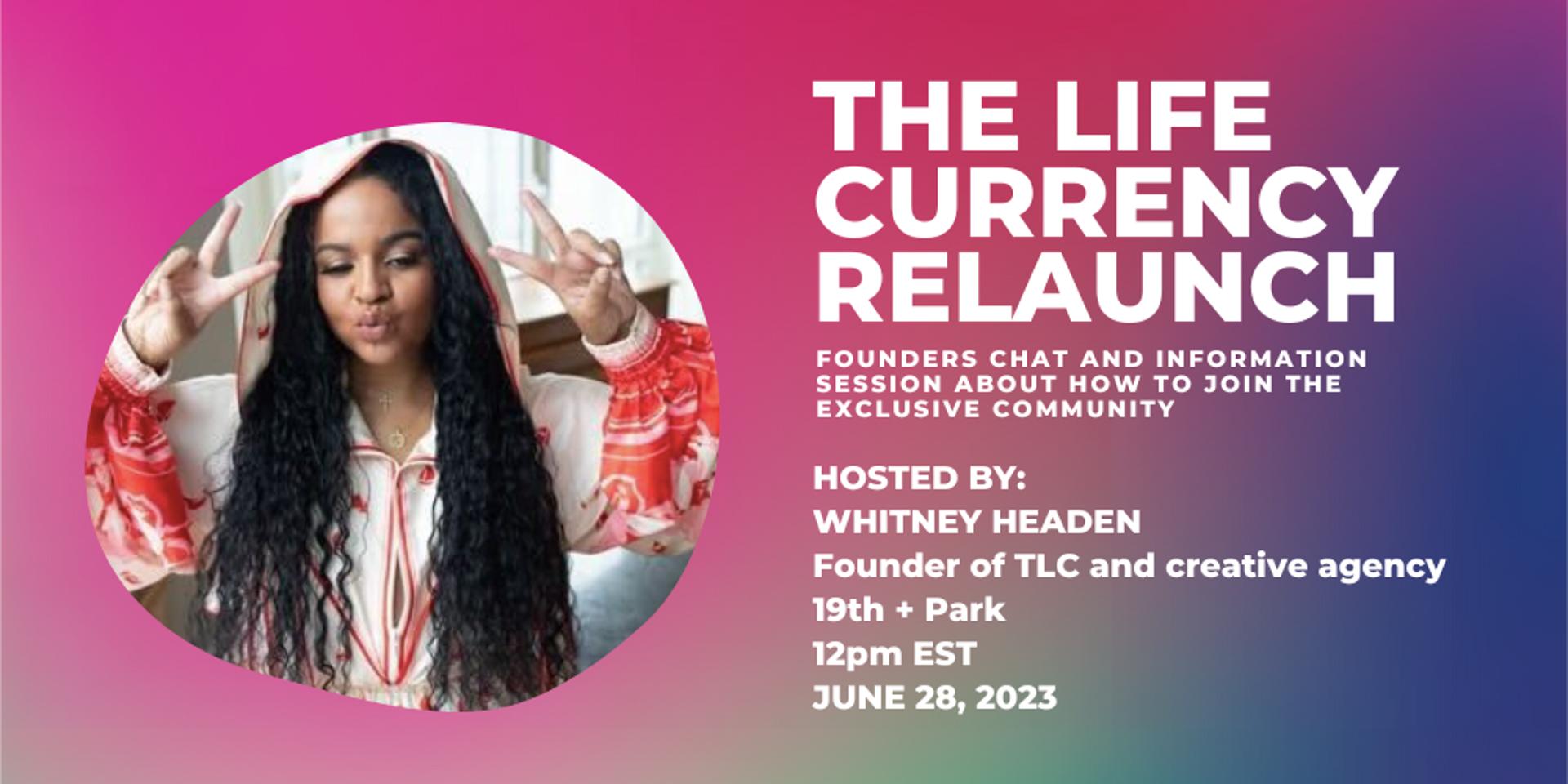 Cover Image for The Life Currency Returns: Founders Chat