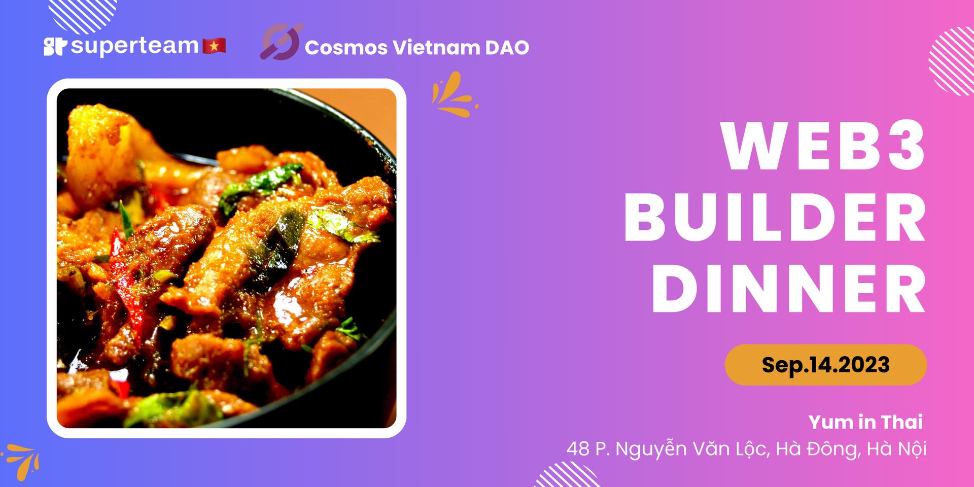 Cover Image for Web3 Builder Dinner